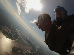 Sunset Skydiving in Virginia with No Limits Skydiving 