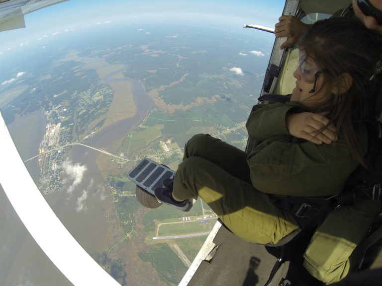 Read more about the article Skydiving into Dover Raceway and the Preakness