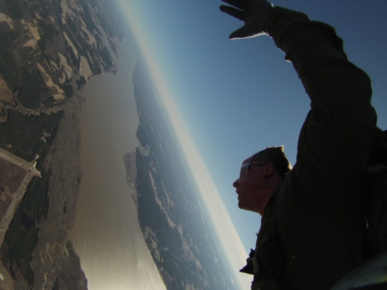 Read more about the article Skydiving over the York River in Virginia