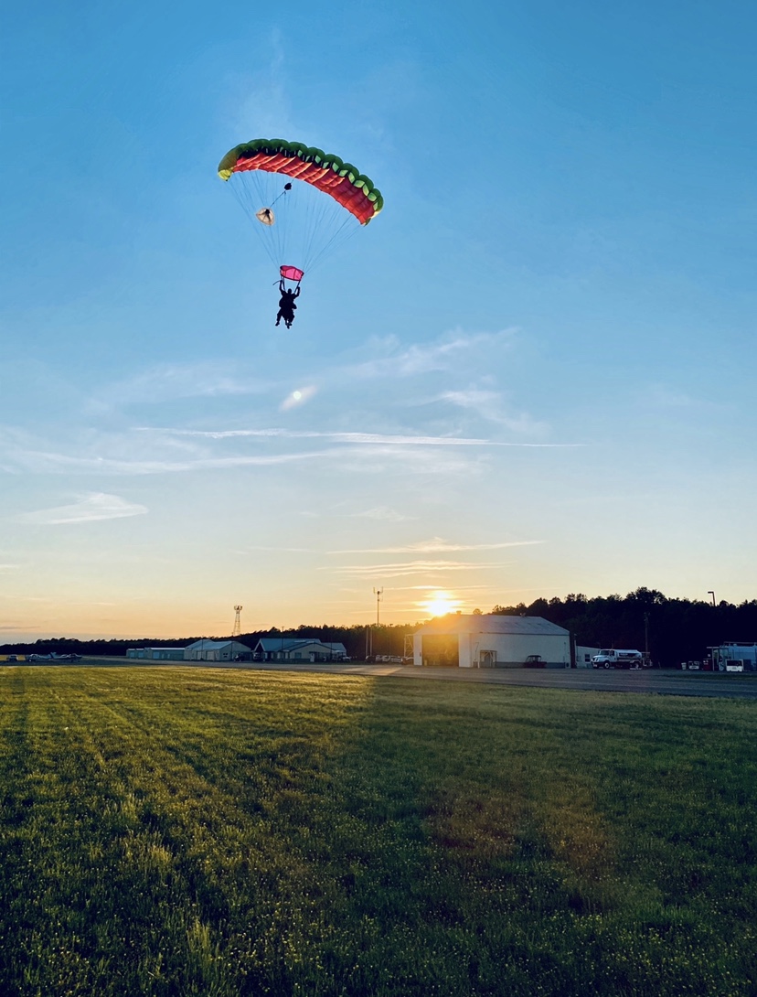 Skydiving in VA