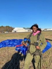 Skydiving training