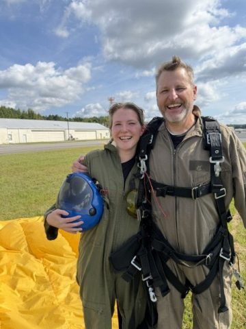 Great day for a Skydive in Virginia