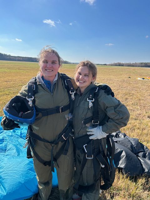 Skydiving in Virginia