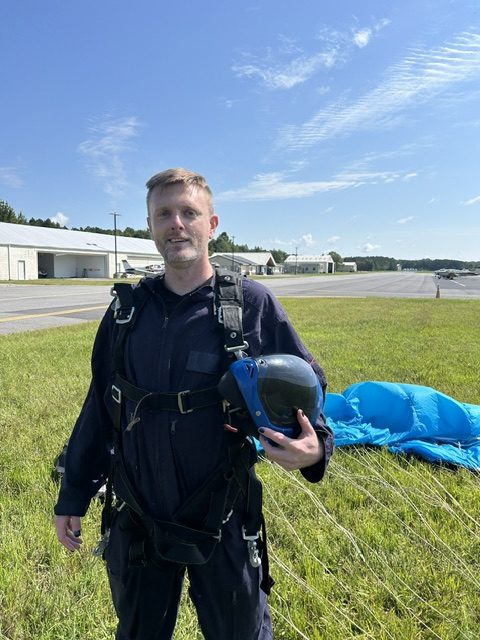 Skydiving in Va Beach
